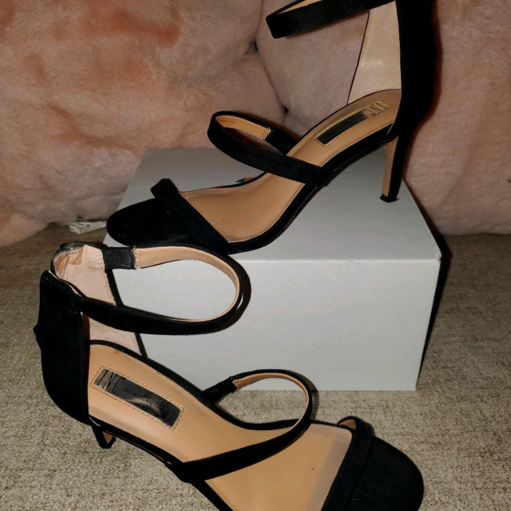 Black Strappy Sandals